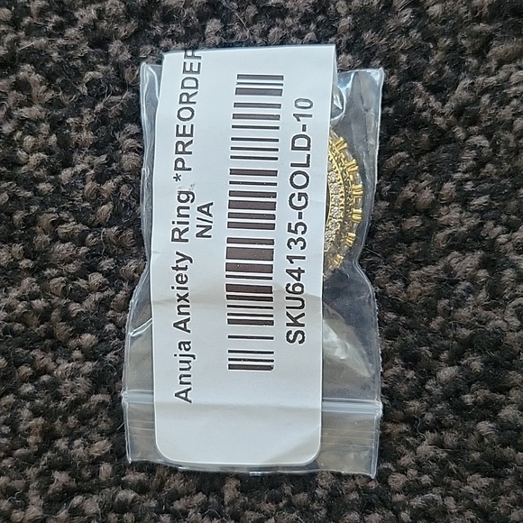 NEW Anuja Anxiety Ring - Size 10 - Picture 5 of 5